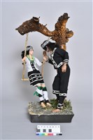 藏品(原住民男女服飾玩偶)的圖片